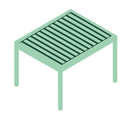 Pergolas bioclimatiques